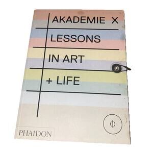 Akademie X Lessons in Art + Life Phaidon‎ Press Illustrated Paperback Abramovic